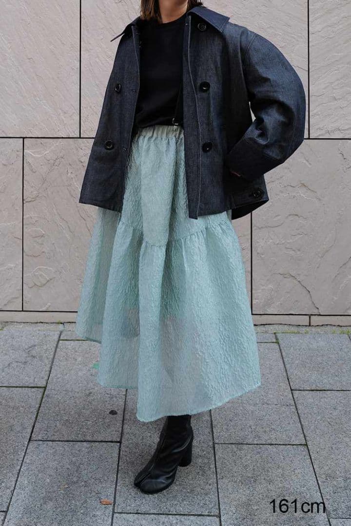 【MACHATT】デニムフォルムジャケット