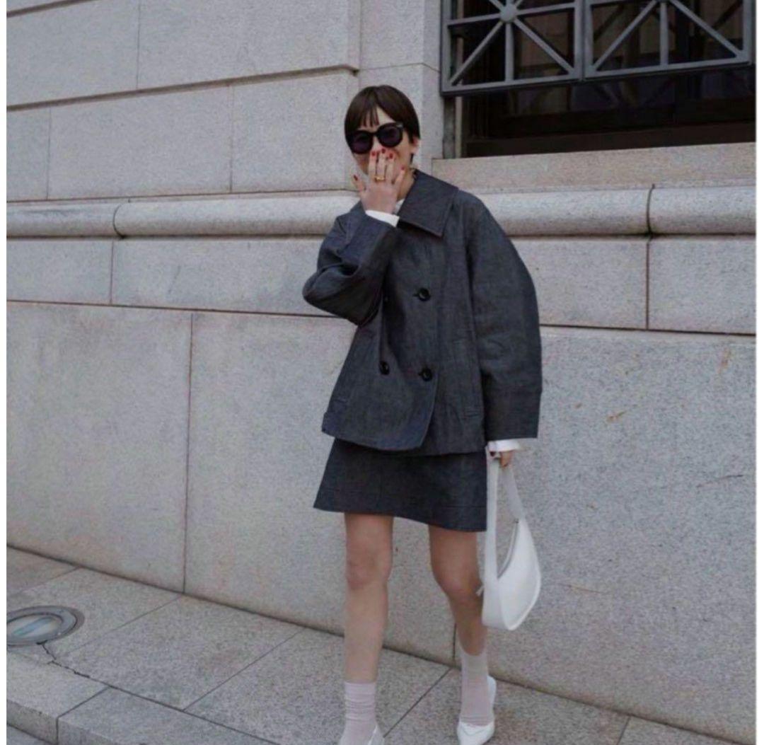 【MACHATT】デニムフォルムジャケット