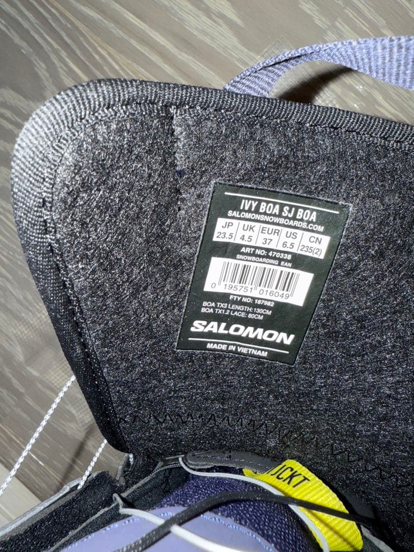 SALOMON IVY SJ BOA® 女性用スノーボードブーツ