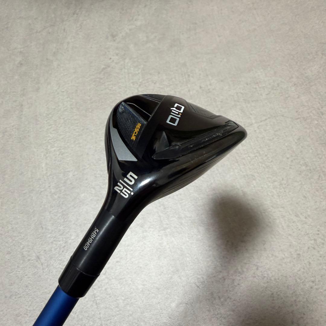 【希少】テーラーメイド Qi10 レスキュー #5 ベンタスブルーHB 9S