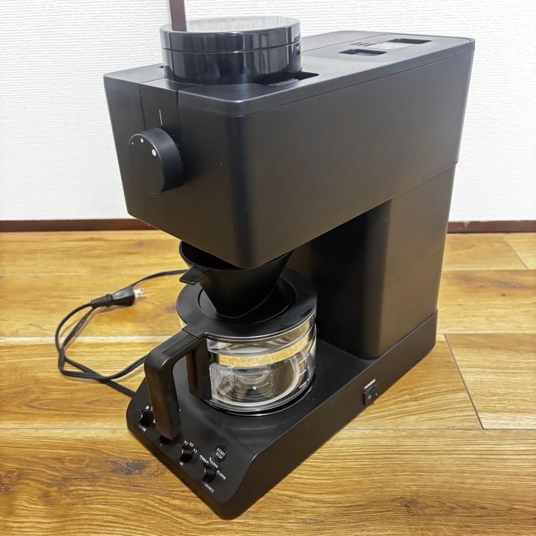 美品 ツインバード 全自動コーヒーメーカー CM-D457B カフェ・バッハ監修