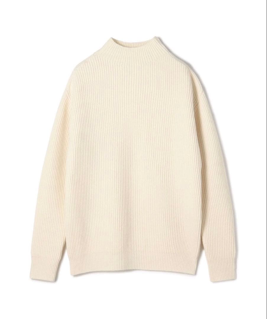 アルルスウール モックネックプルオーバーニット