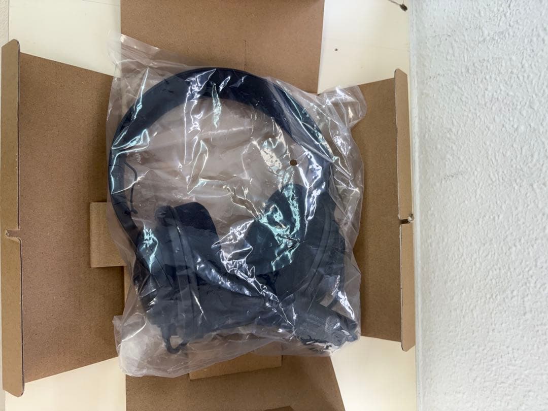 ELECOM エレコム　ヘッドセット　有線　HS-HP105UNCBK ブラック