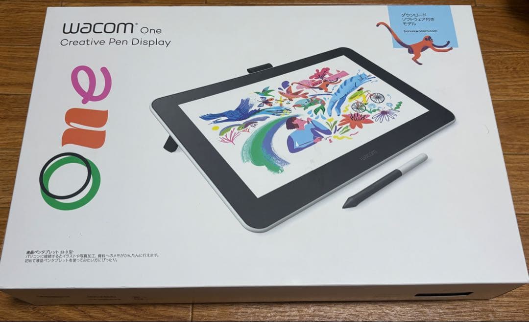 Wacom one 13.3インチ液晶ペンタブレット