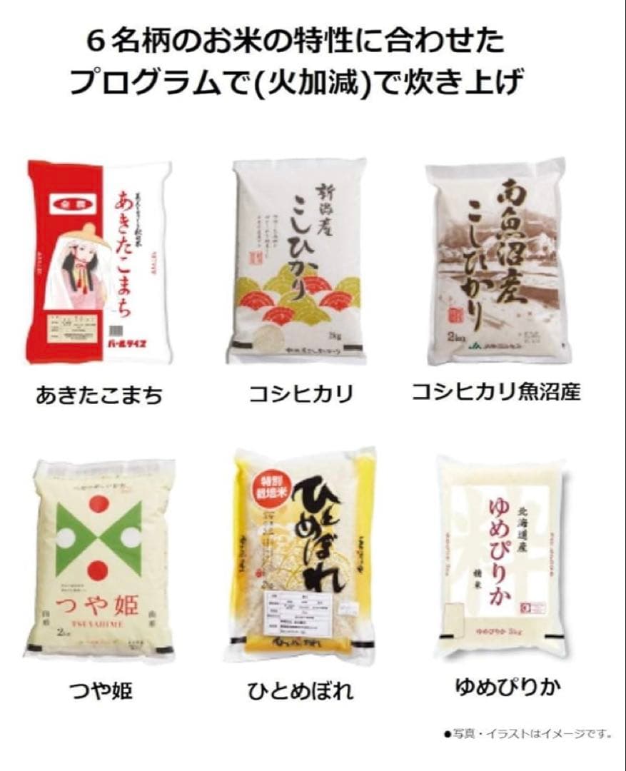 パナソニック 炊飯器 3合 可変圧力IH式 Wおどり炊き SR-JW058-W