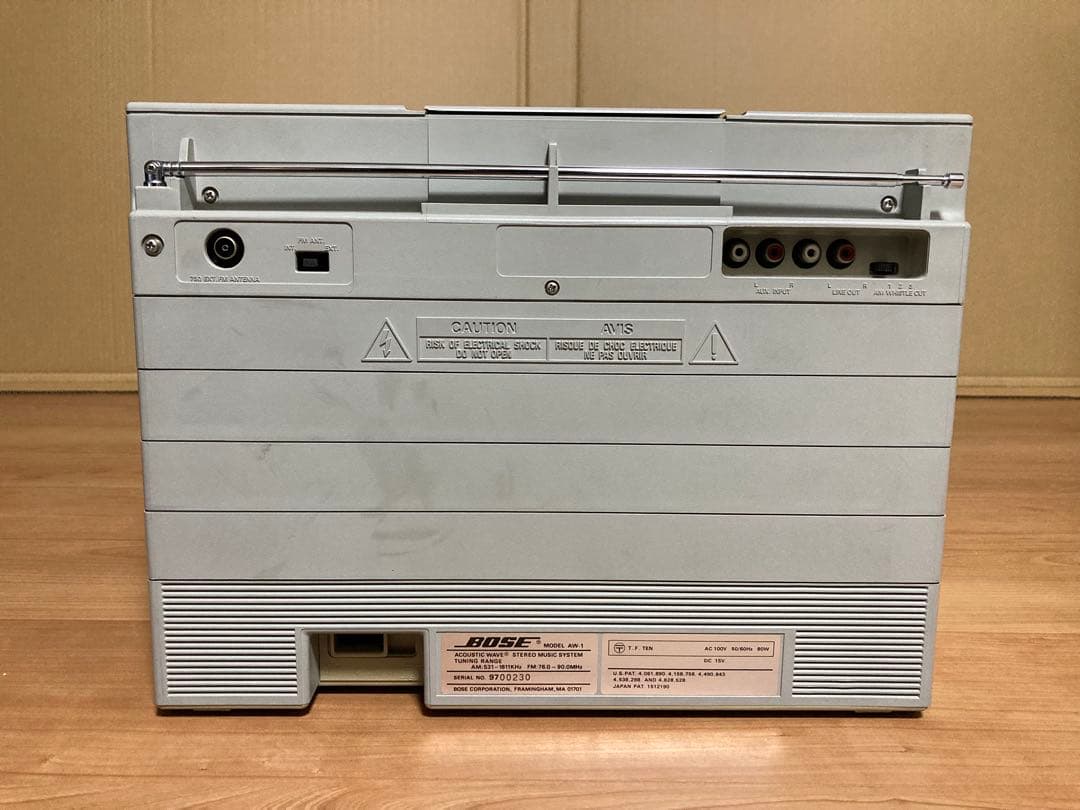 BOSE　AW -1　後期型　レストア済　動作品