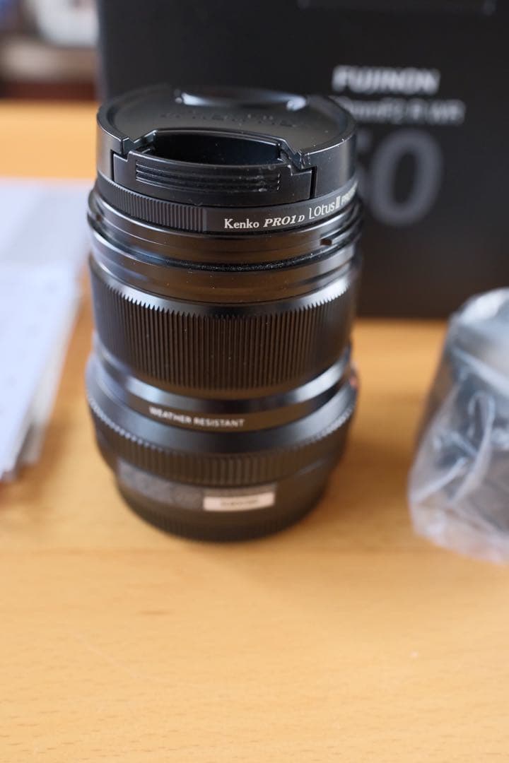 Fujinon XF50mmF2 R WR ナノコーティング済み　フィルター付き