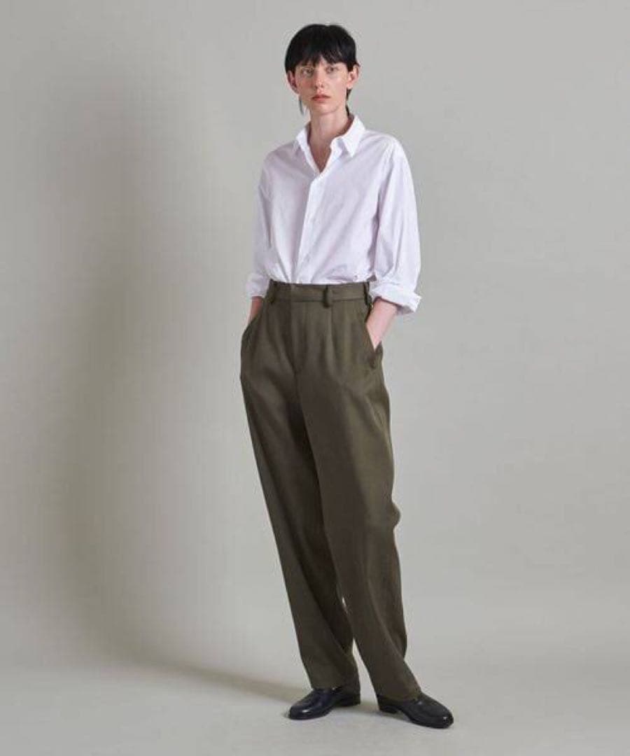 週末お値下げ【ほぼ未使用】LOEFF W/VIS ツイル ボンタンパンツ