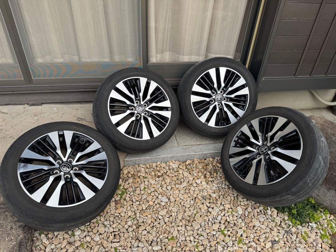 30アルファード18インチ純正ホイールセット