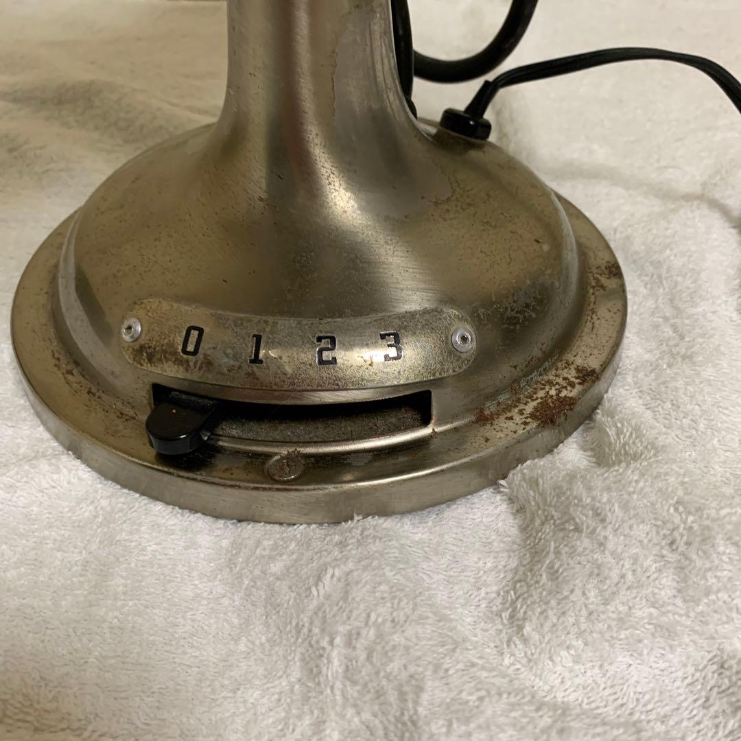 Ancient Wind 卓上扇風機 メタリック仕上げ