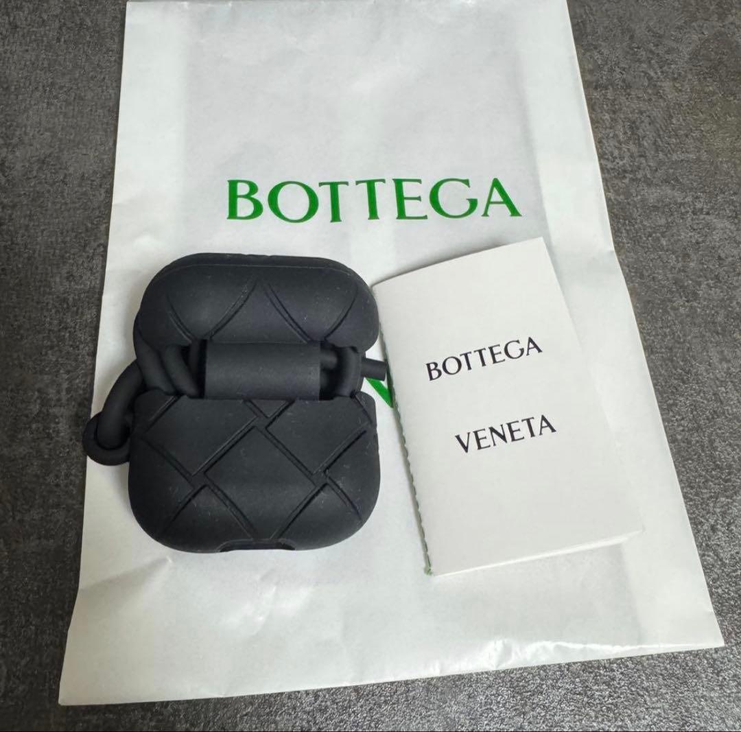 airpodsケース 第3世代 ボッテガ 黒 ブラック Bottega イヤホン