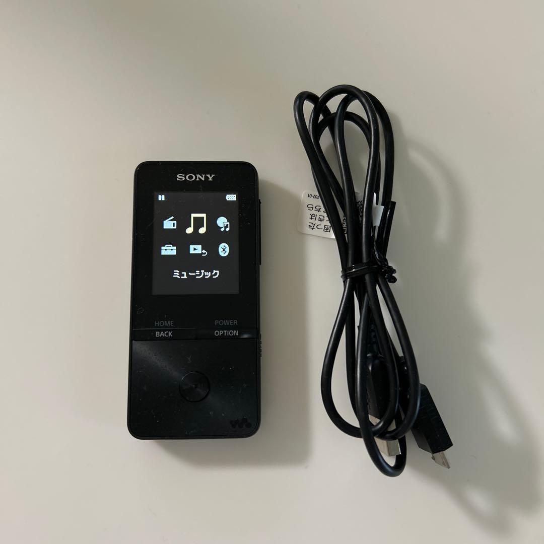 SONY ウォークマン WALKMAN NW-S313K Sシリーズ ブラック