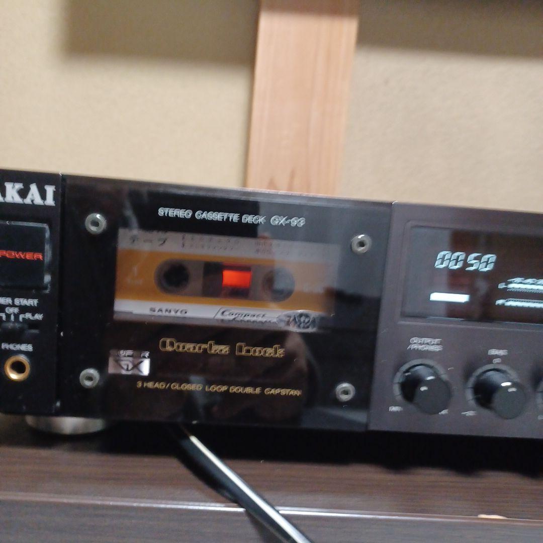 AKAI STEREO CASSETTE DECK GX-93 カセットデッキ