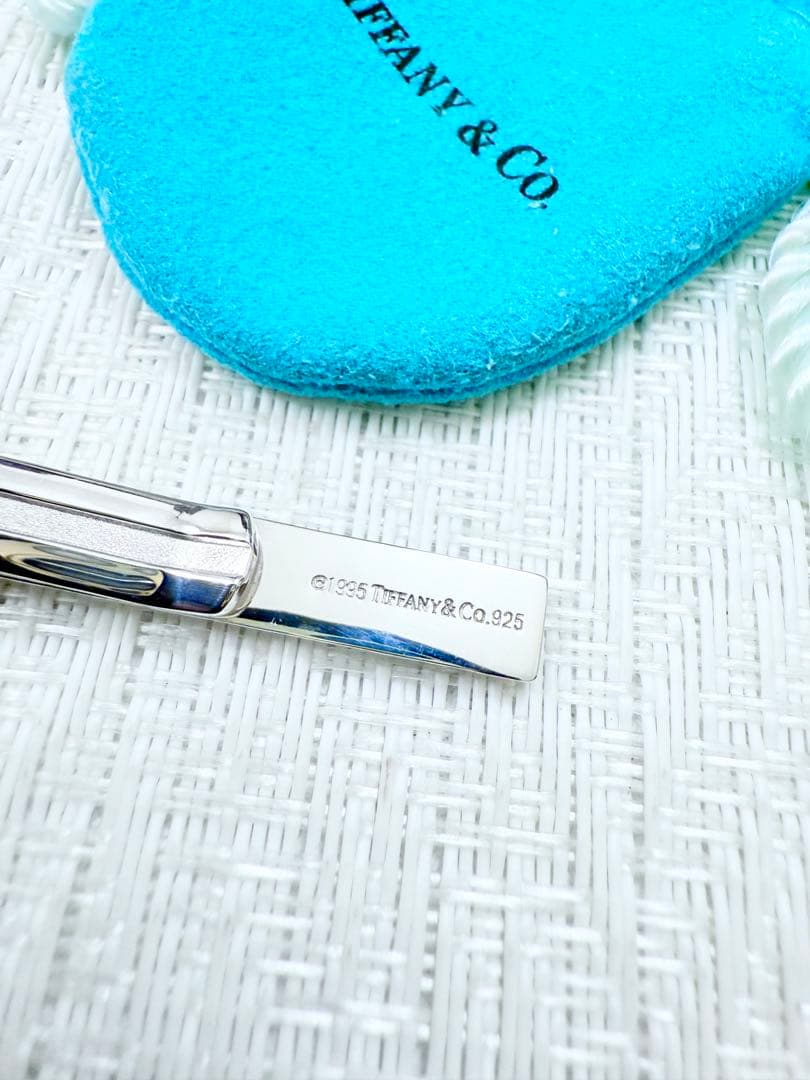 ティファニー　アトラス　925 ロゴ ネクタイピン　タイピン 研磨洗浄済み　美品