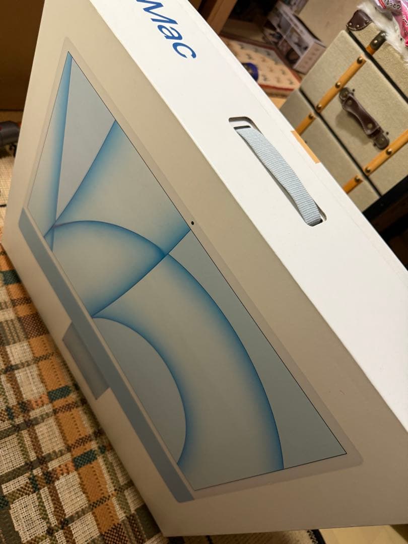 美品 iMac 24インチ M1 2021年モデル 8GB/256GB ブルー