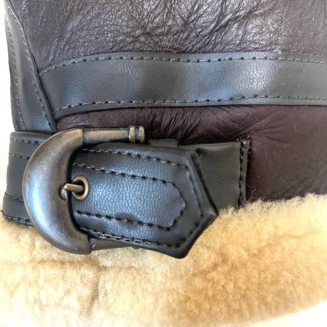 【羊革】TEODEMD B-3 ムートンジャケット　Shearling