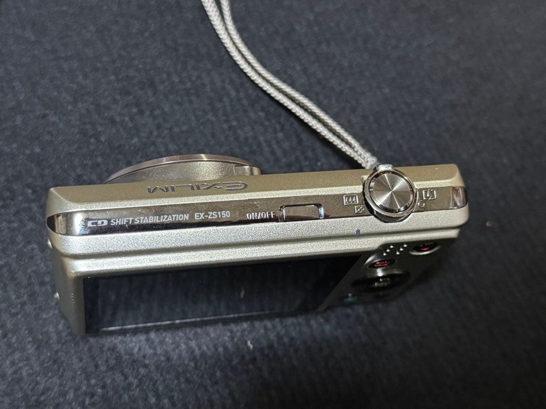 CASIO EX-ZS150コンパクトデジタルカメラ 12.5倍ズーム