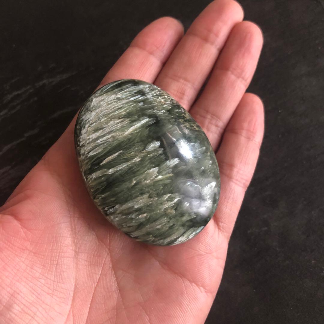 天然石　特大セラフィナイト　パワーストーン