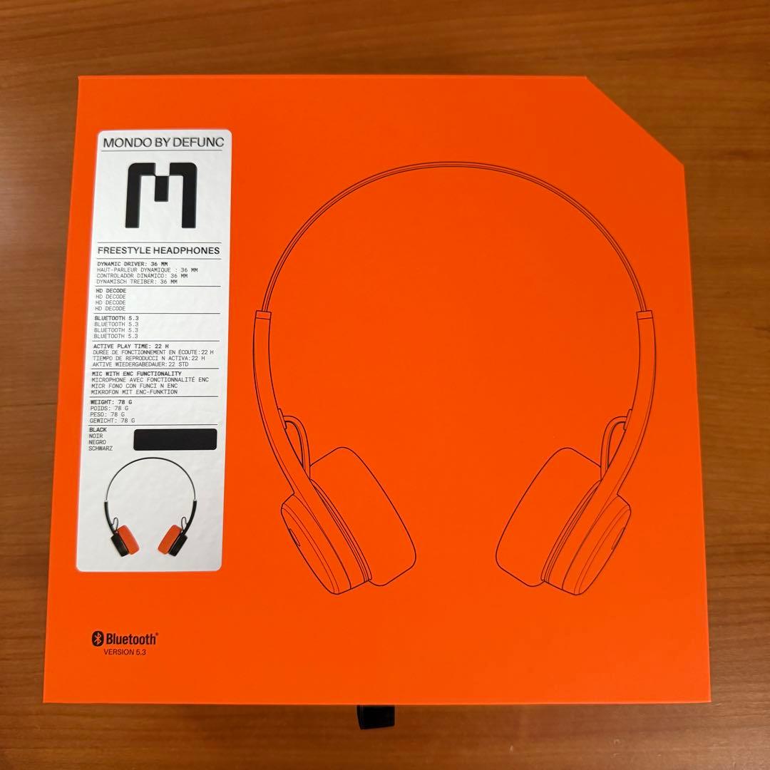 MONDO BY DEFUNC FREESTYLE ワイヤレス ヘッドフォン