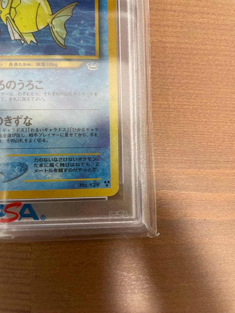ひかるコイキング 旧裏 PSA8