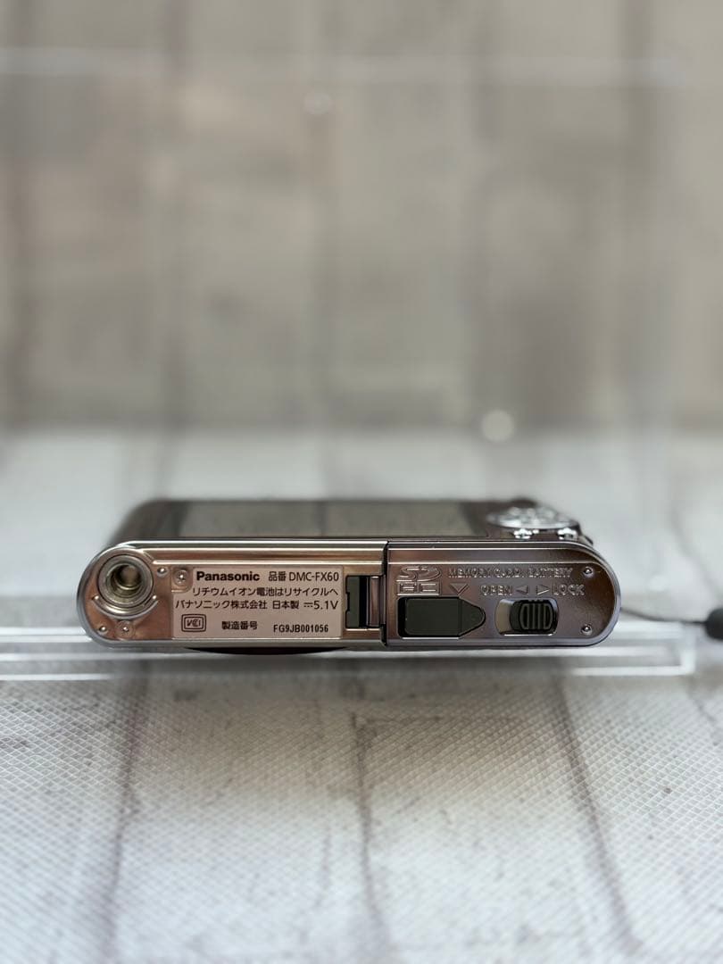 【美品】デジカメ Panasonic DMC-FX60 動作確認済み