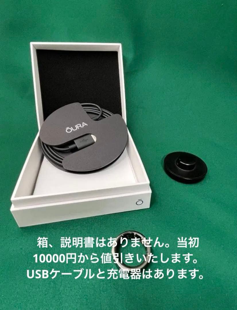 ボディ・フェイスケア Oura ring Gen3 Heritage Black US 12