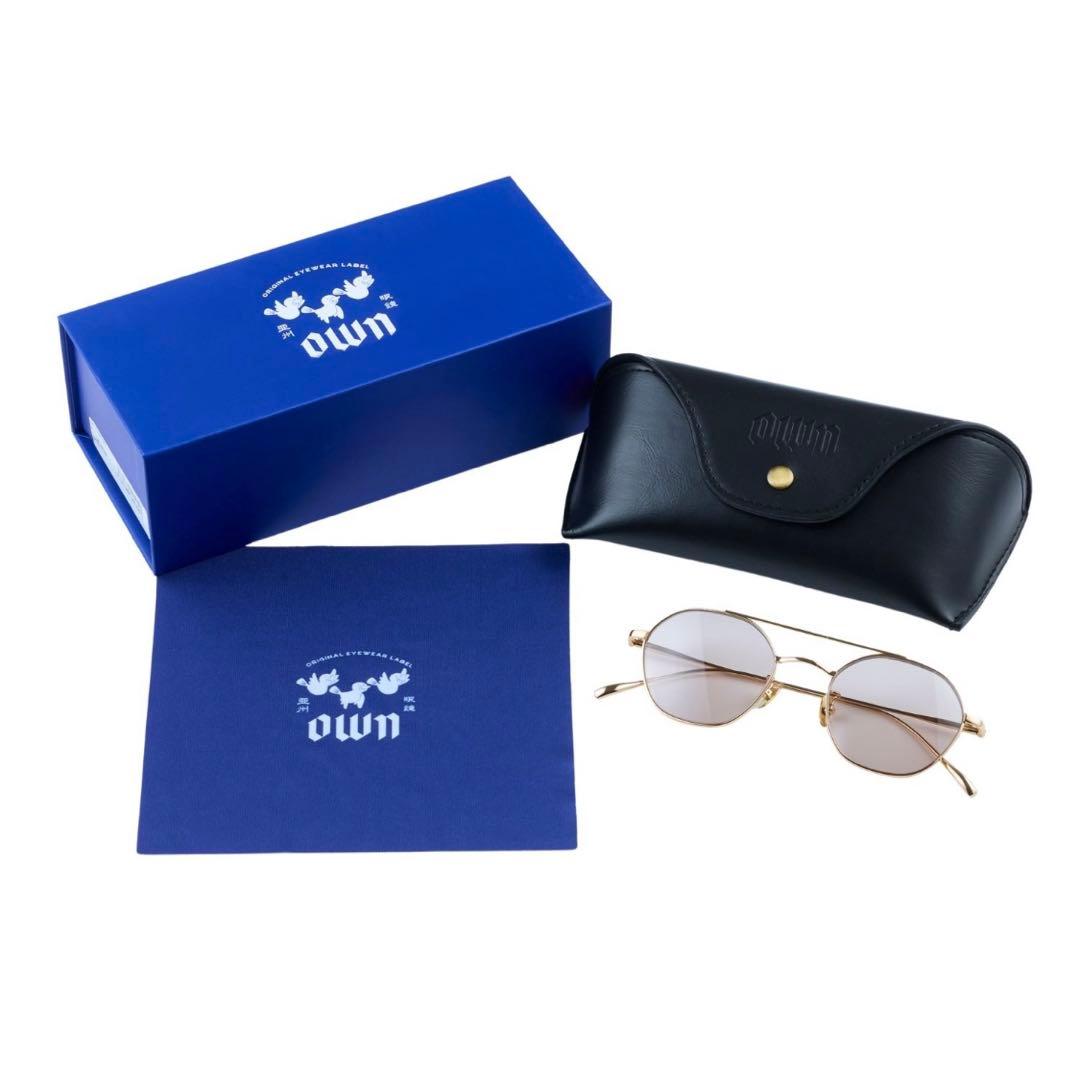 OWN ダブルブリッジ　サングラス