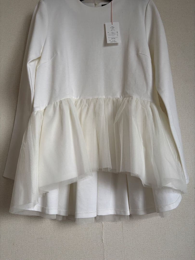 新品・タグ付き　ツルバイマリコオイカワ　Honey ホワイト 36 トップス