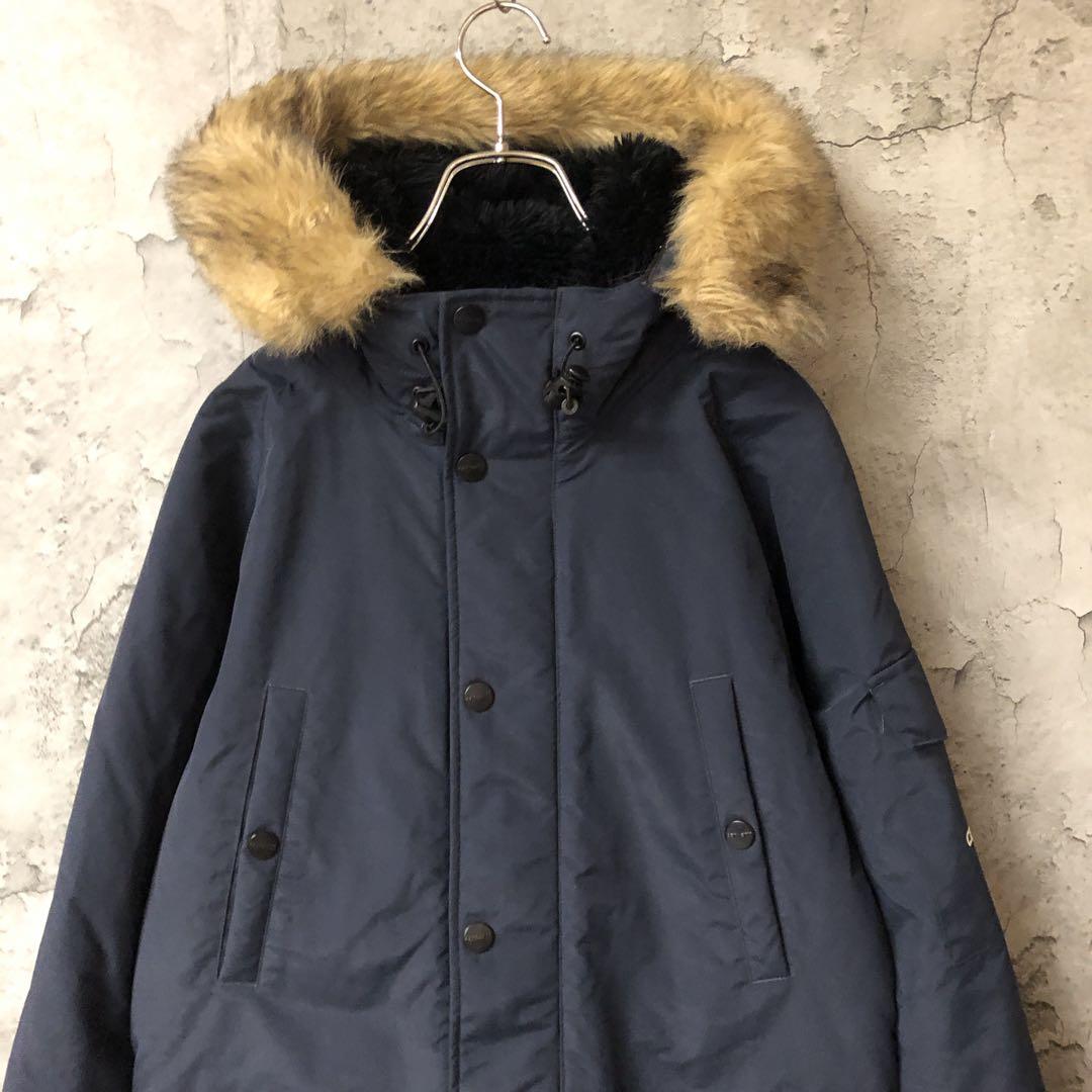美品　カーハート　carhart マウンテンダウンジャケット　ファーダウン　S