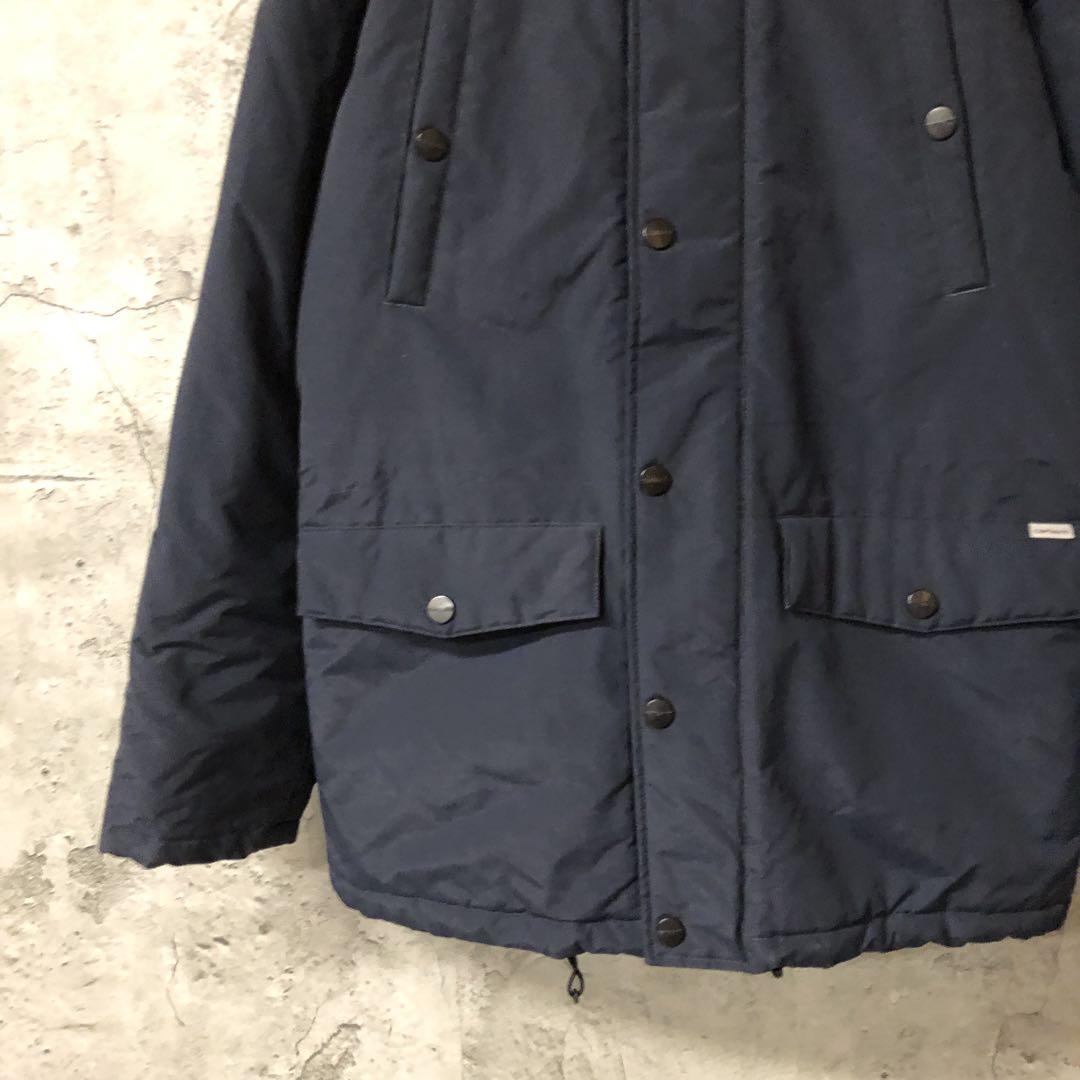 美品　カーハート　carhart マウンテンダウンジャケット　ファーダウン　S