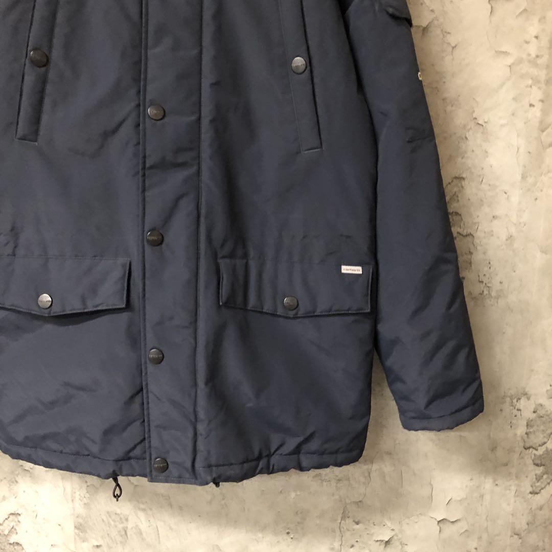 美品　カーハート　carhart マウンテンダウンジャケット　ファーダウン　S