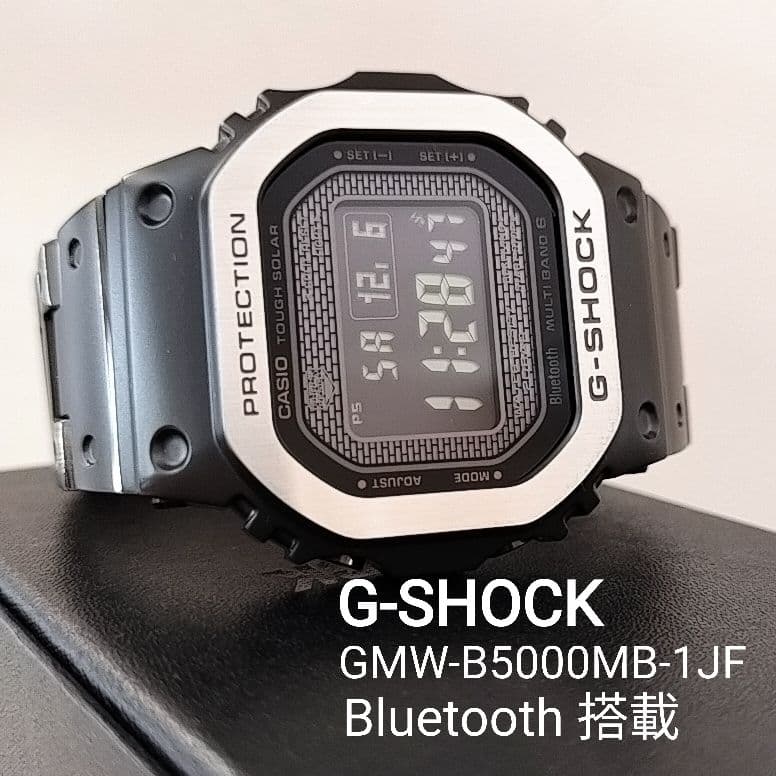 【極美品】G-SHOCK GMW-B5000MB-1JF マットブラック