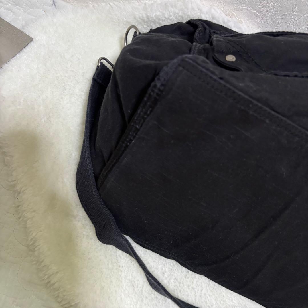 【極希少】ディーゼル　アーカイブメタルロゴ　ボストンバッグ　y2k 2層　大容量