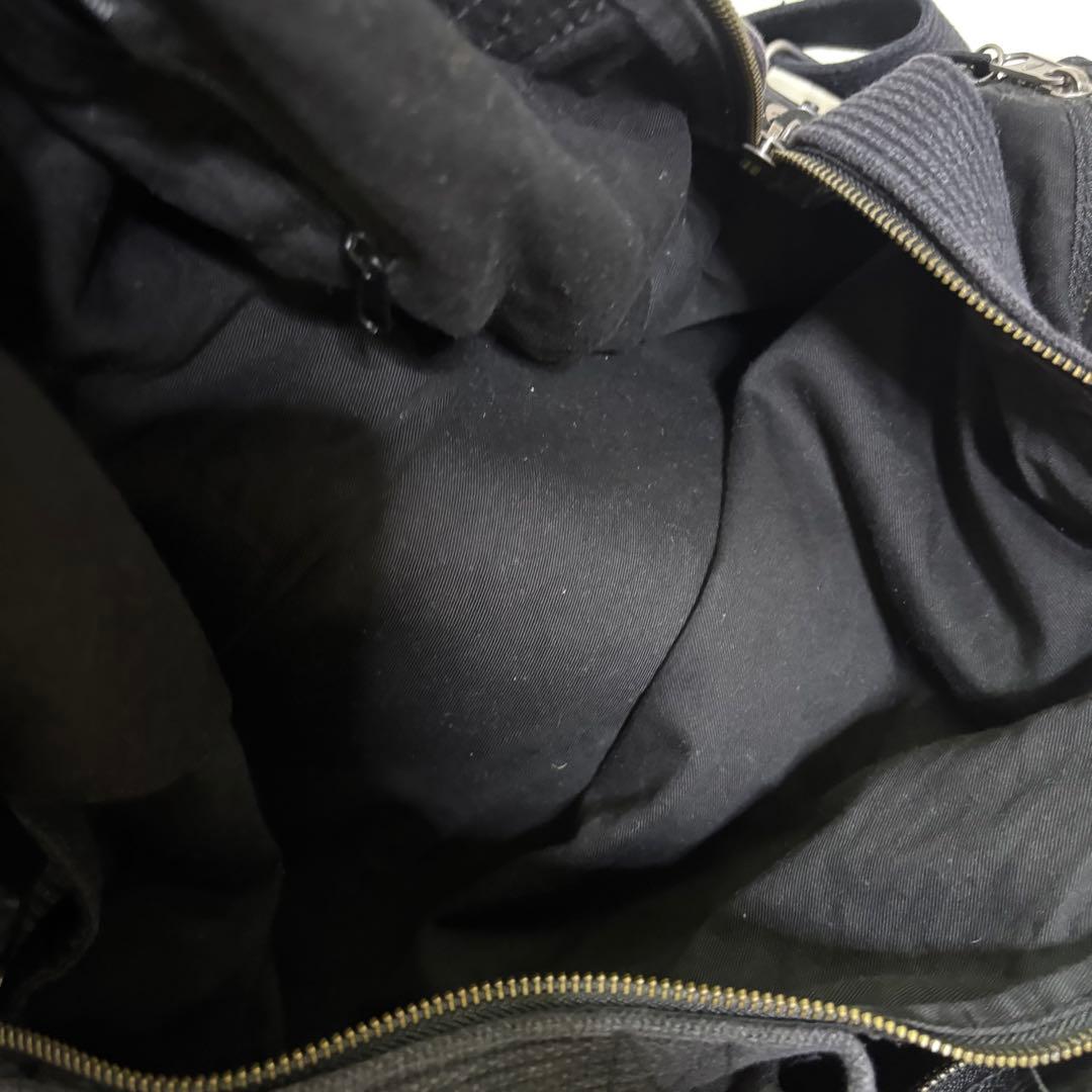 【極希少】ディーゼル　アーカイブメタルロゴ　ボストンバッグ　y2k 2層　大容量