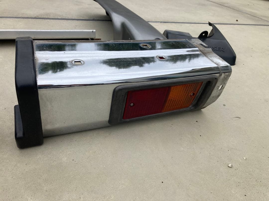 リアバンパー、ランクル70、GRJ76※マッドフラップは付属しません