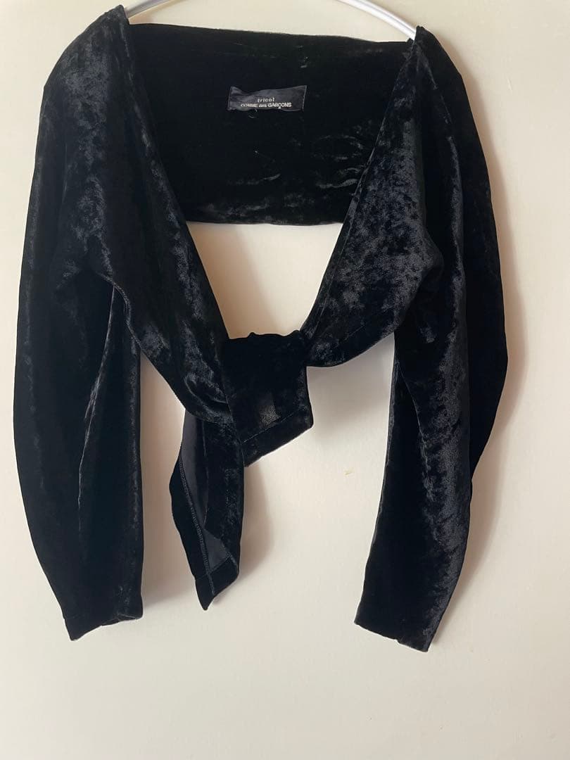 T*.様 AD1988トリココムデギャルソン ベロアセットアップ　ワンピース