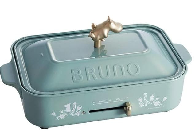 BRUNO ブルーノ ムーミン コンパクト ホットプレート BOE059-BGR
