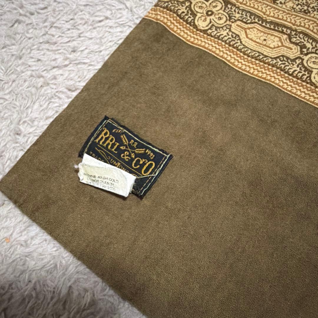 ダブルアールエル　日本製　ストール