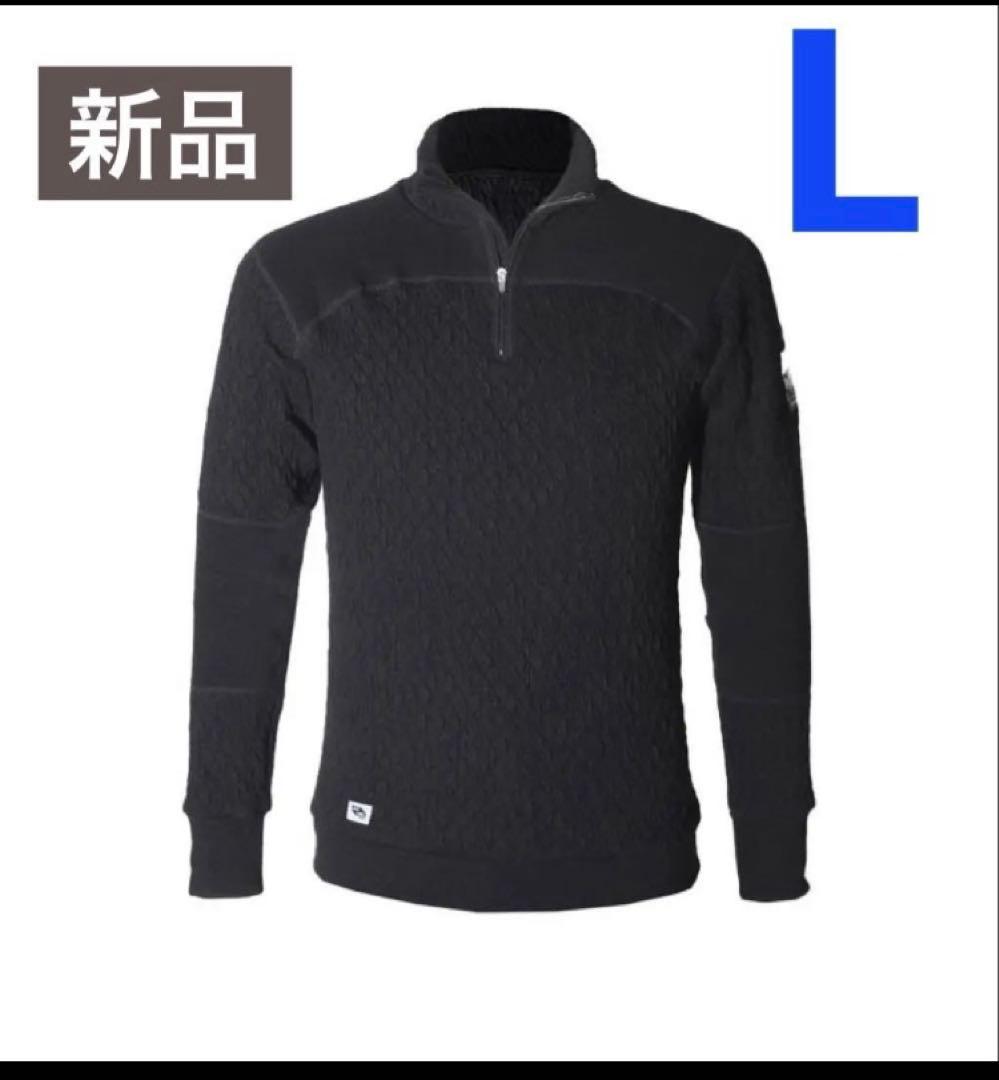 【新品未使用】エベレストプロ ひだまり ブラック アンダーウェア トップス L