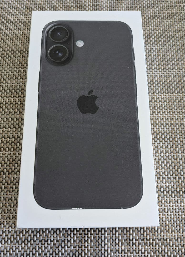 Apple iPhone16 128GB ブラック 未使用品