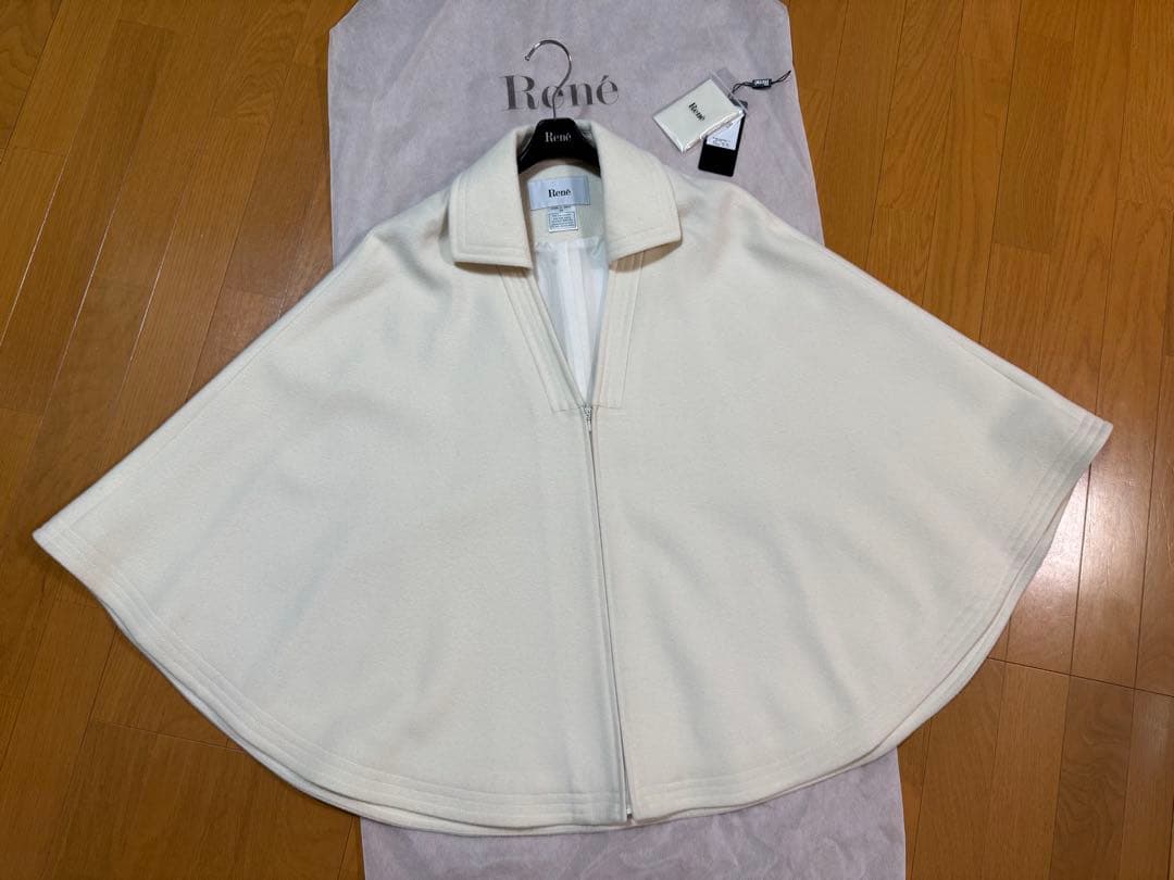 ルネ　ケープコート　ポンチョ