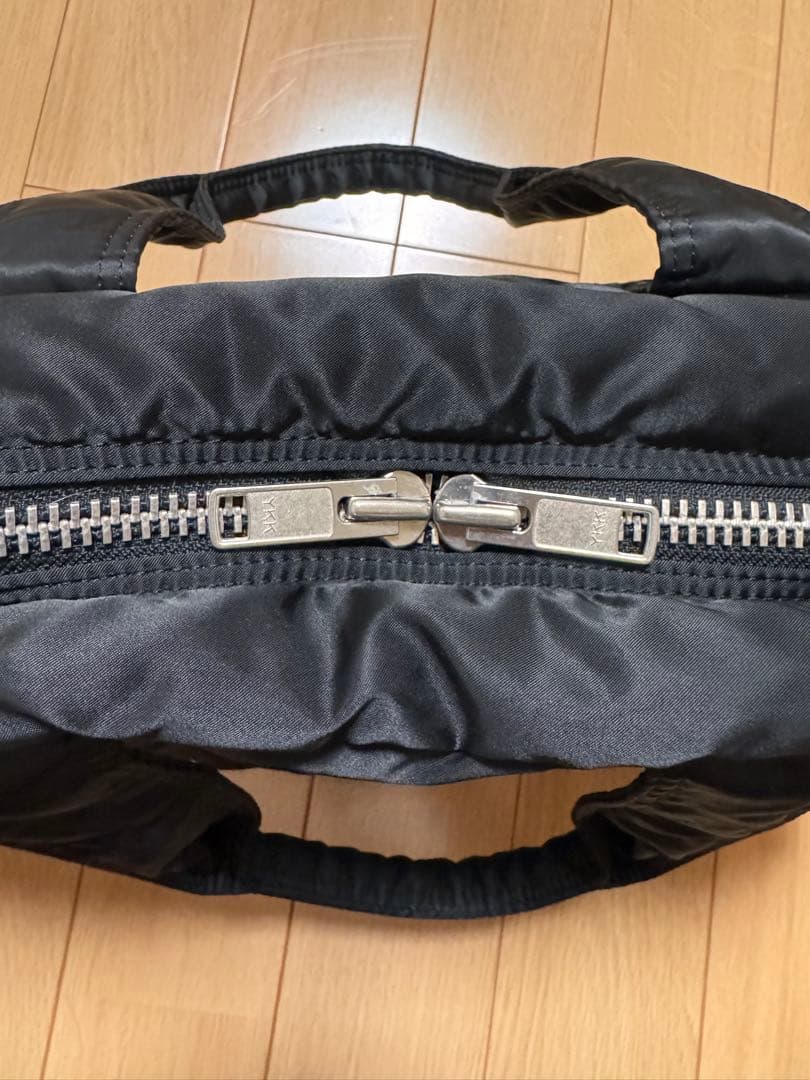 PORTER ブラックナイロンボストンバッグ