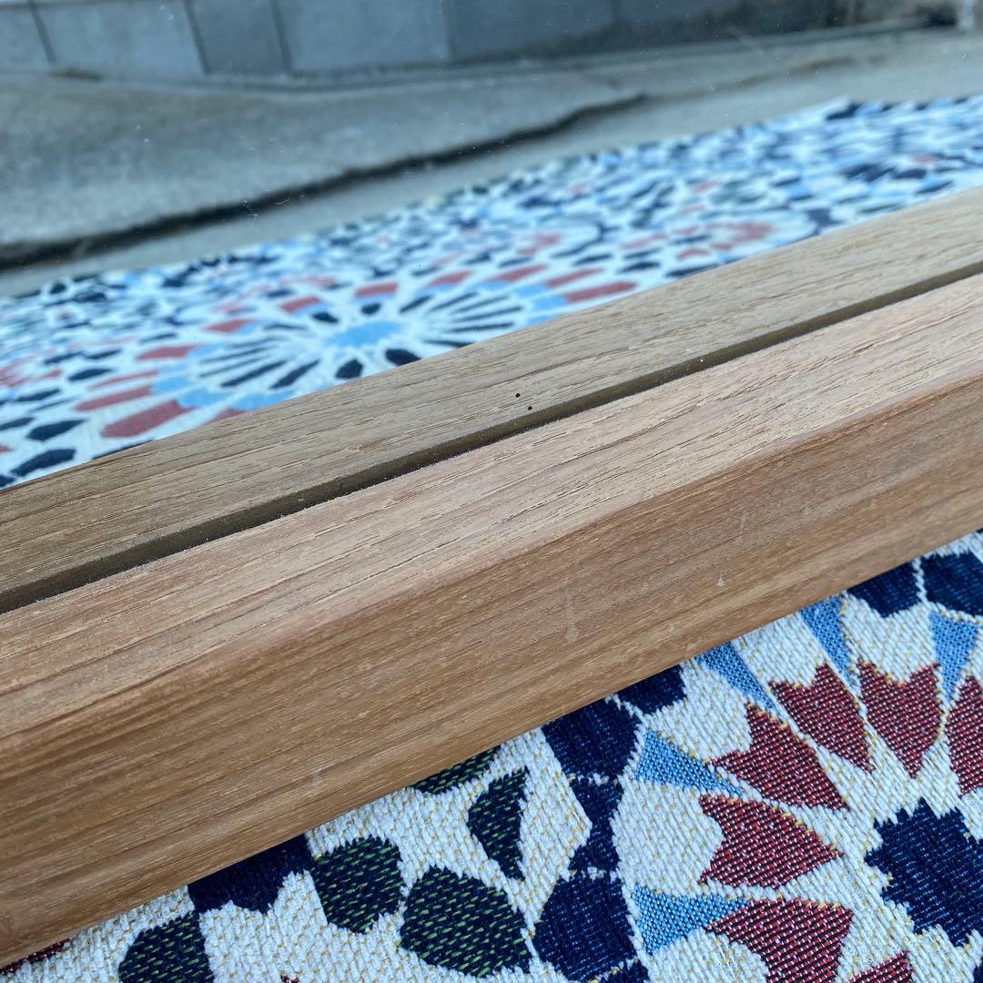 無垢材 Ethnicraft コンラン　チーク　全身　鏡　姿見　大型　ミラー