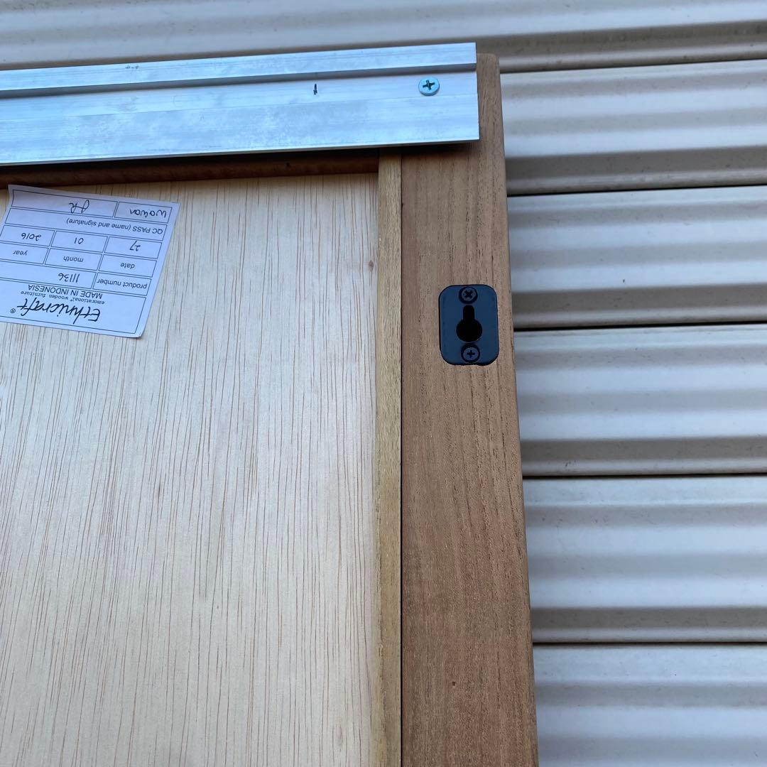 無垢材 Ethnicraft コンラン　チーク　全身　鏡　姿見　大型　ミラー