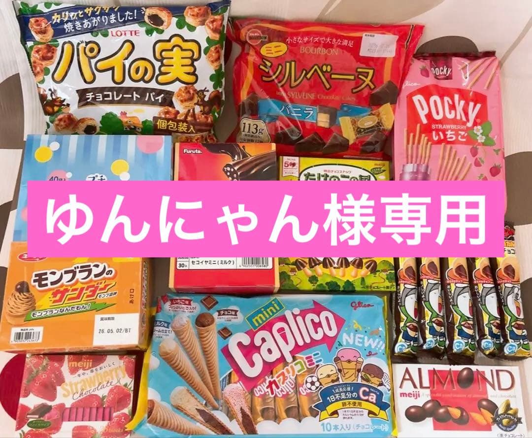 【ゆんにゃん】パイの実・シルベーヌなどお菓子詰め合わせ☆