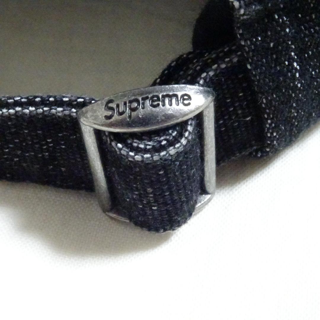 美品 Supreme Cordura Denim S Logo 6-Panel