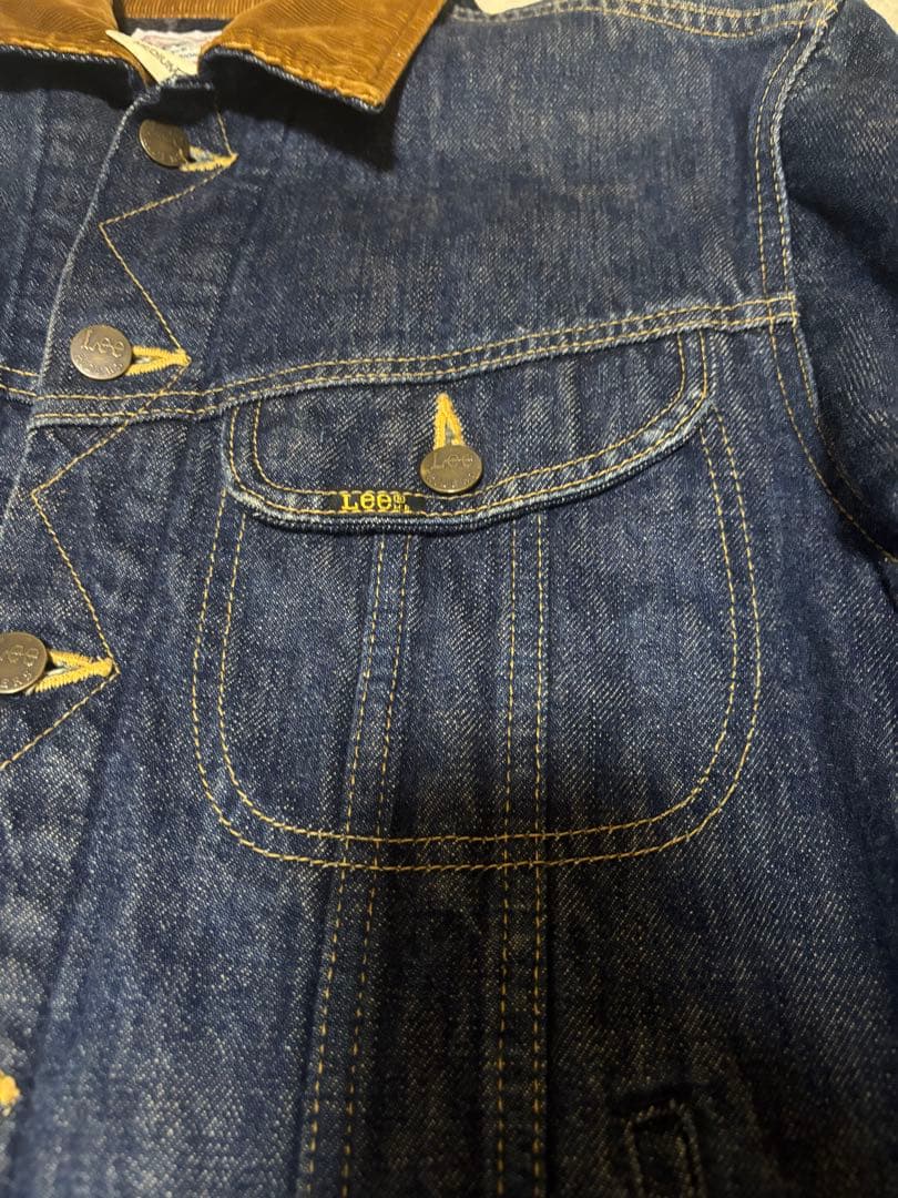 Lee リー　ストームライダー Gジャン　デニム　裏地付きMサイズ