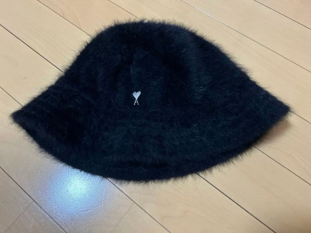 ami バケットハット 黒 サイズ2