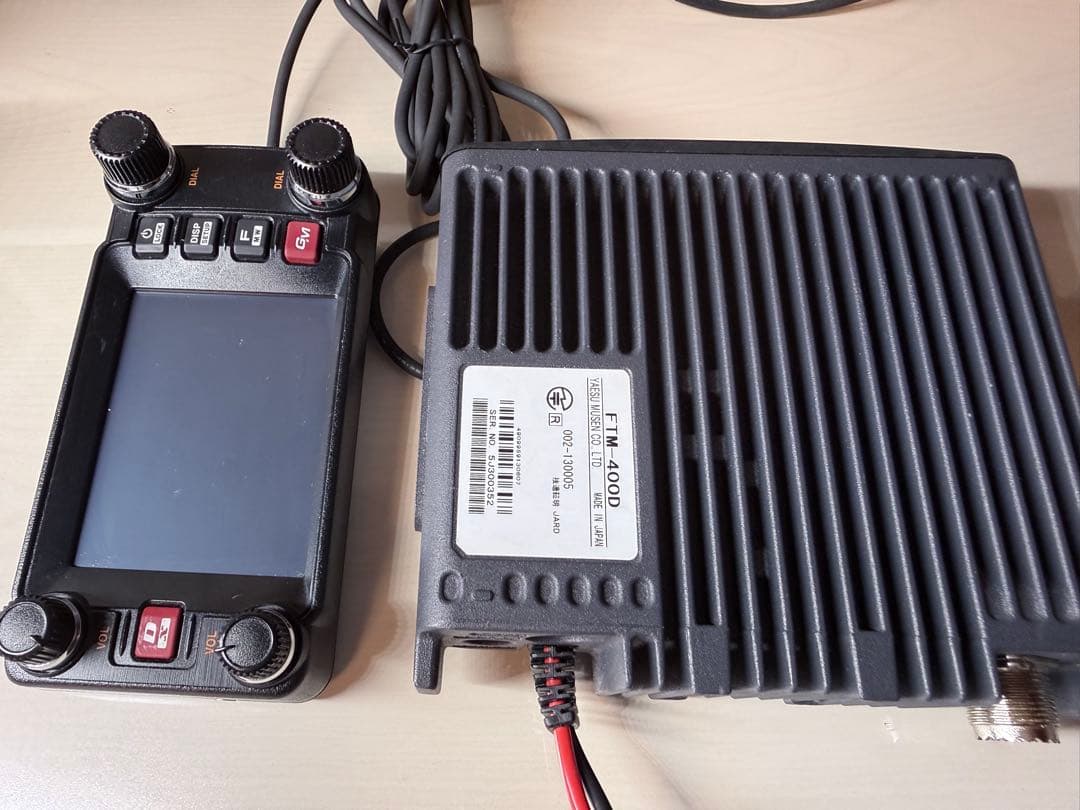 YAESU FTM-400D　144/430MHz トランシーバー20Ｗ機　美品