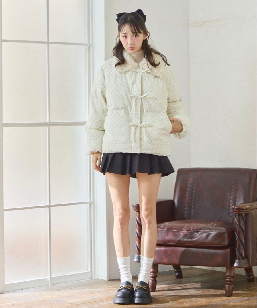 Lallana シュガークラウド パファージャケット